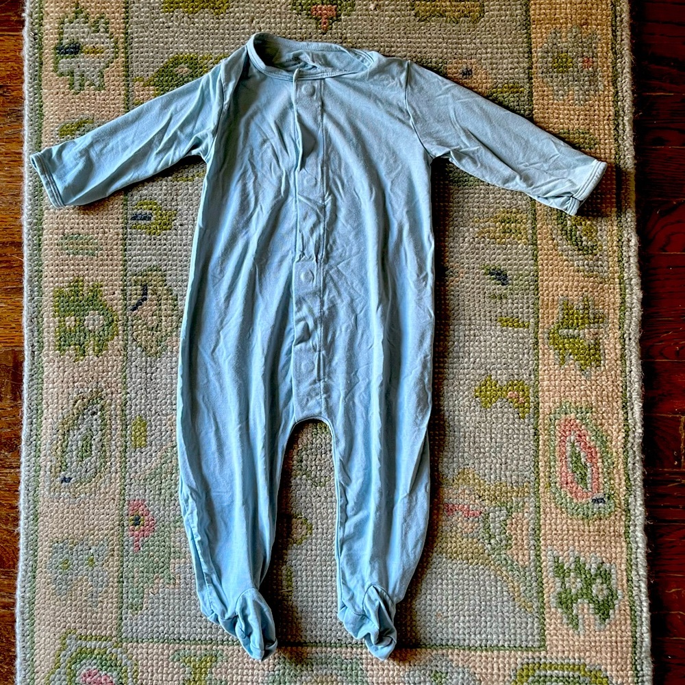 Magnetic Me blue pajamas size 6-9 mo